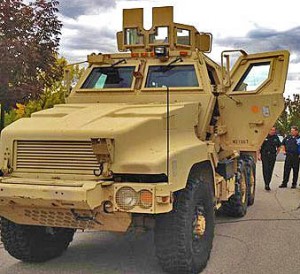 Boise PDs MRAP has been used once on a bomb call since they got it from the Army.